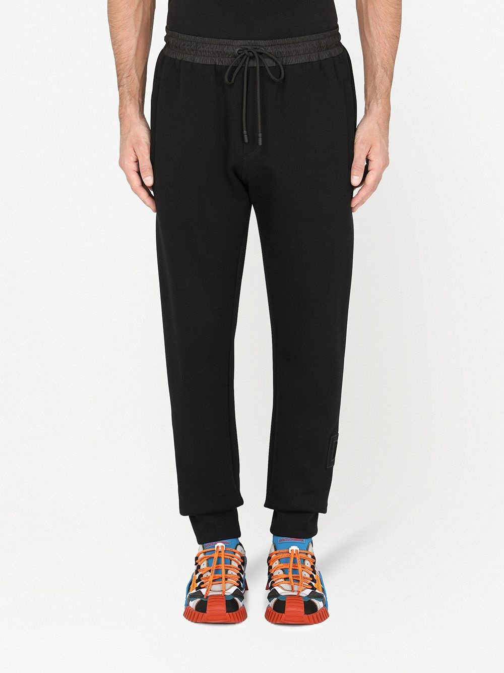 logo-print tapered-leg track pants - 3