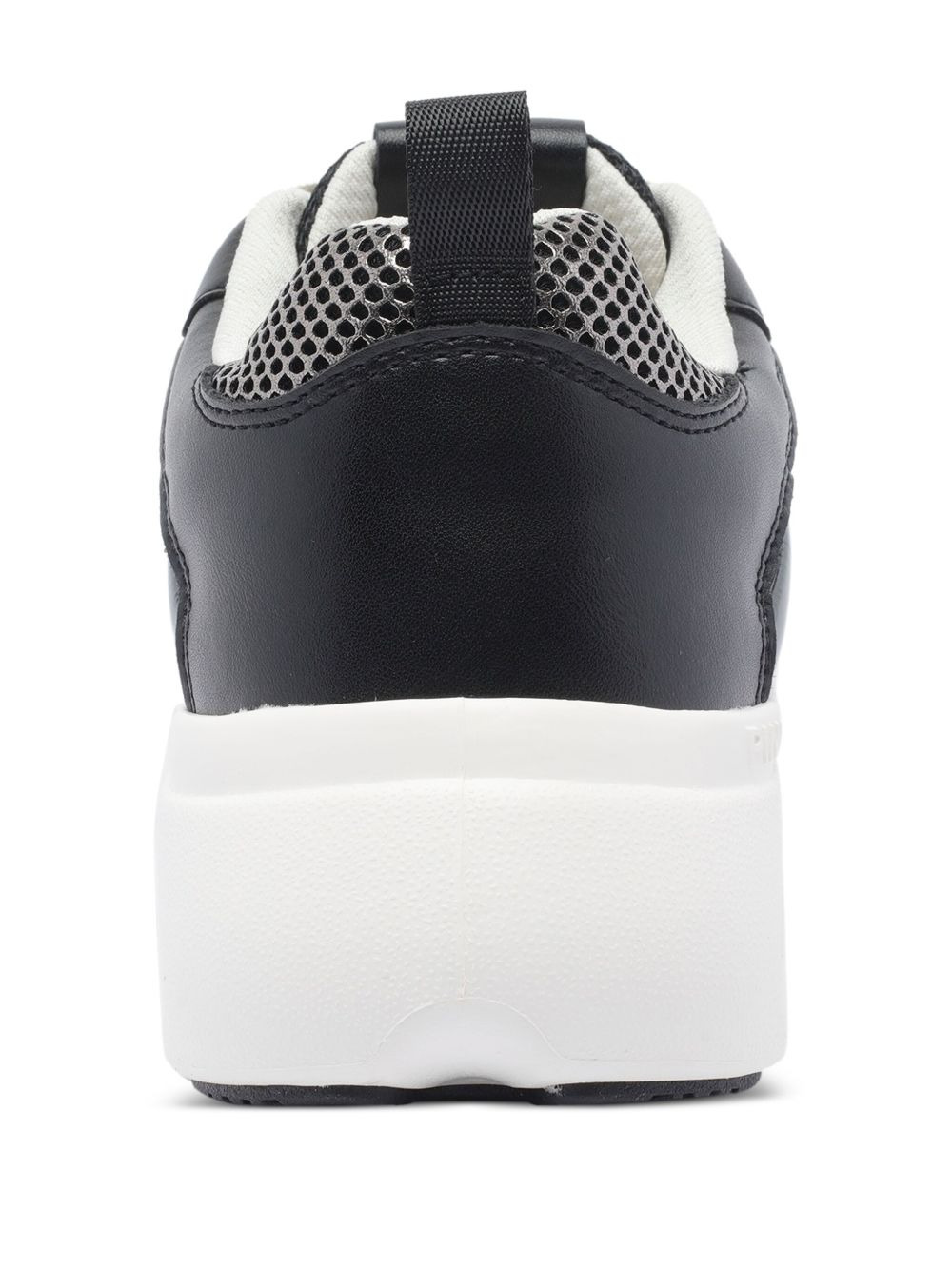 logo-detail mesh-upper sneakers - 3