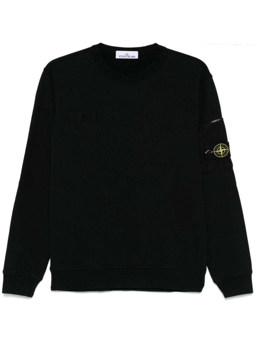 Compass-badge sweatshirt - 1