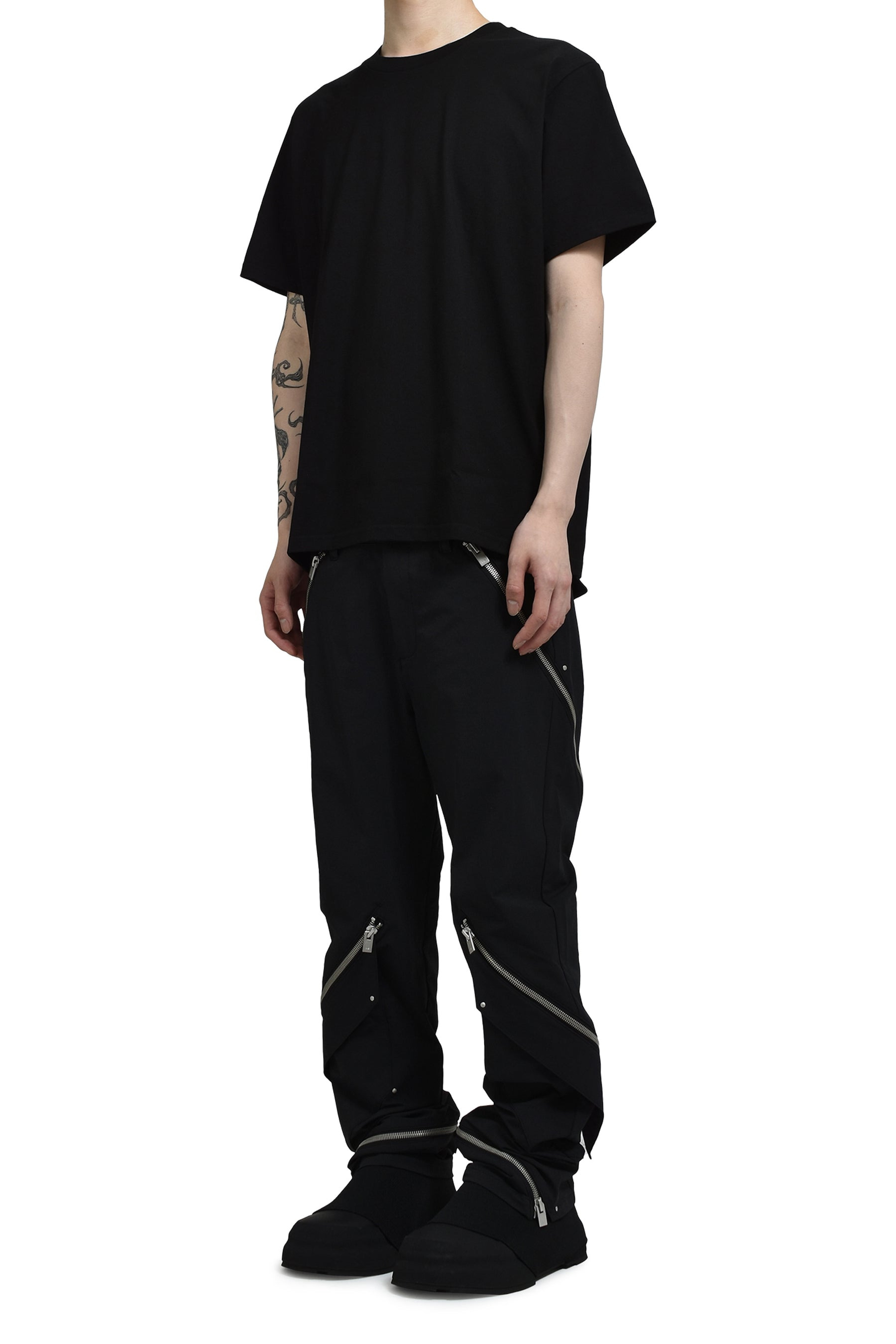 CIRCLE A TEE / BLK - 4