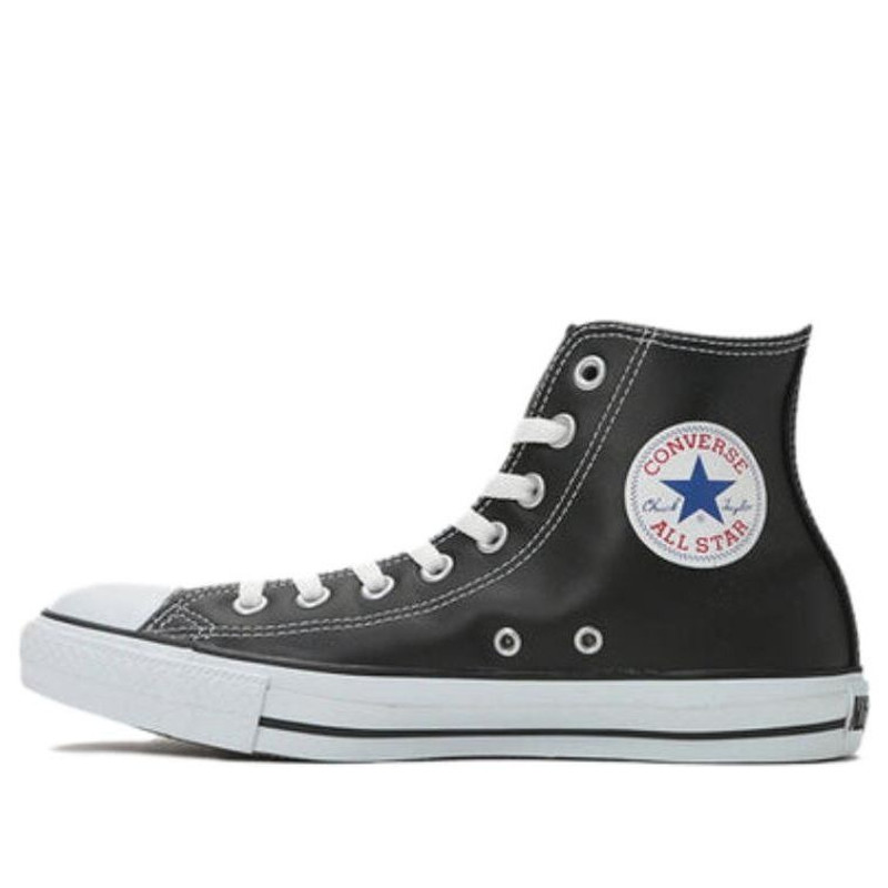 Converse All Star Leather High Top 'Black White' 32044991 - 1