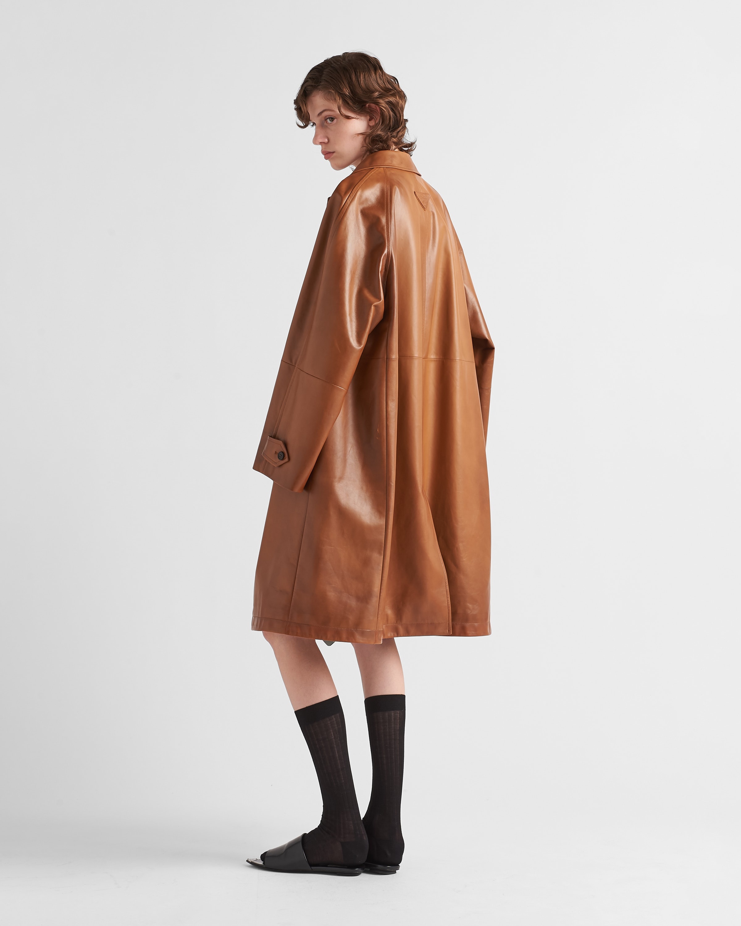 Nappa leather coat - 5