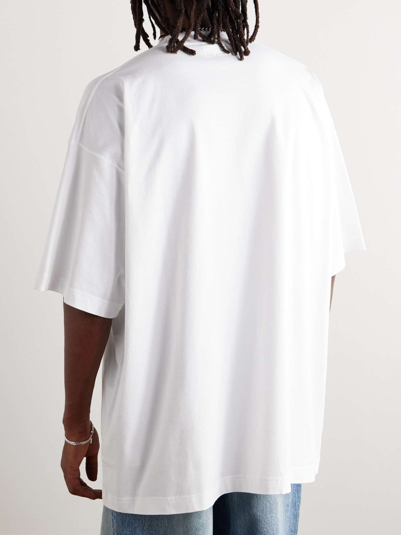 Oversized Logo-Print Cotton-Jersey T-Shirt 3