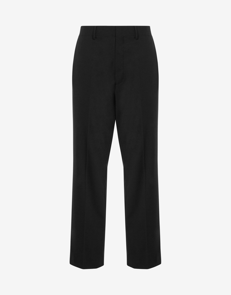 WOOL CANVAS PANTS - 1