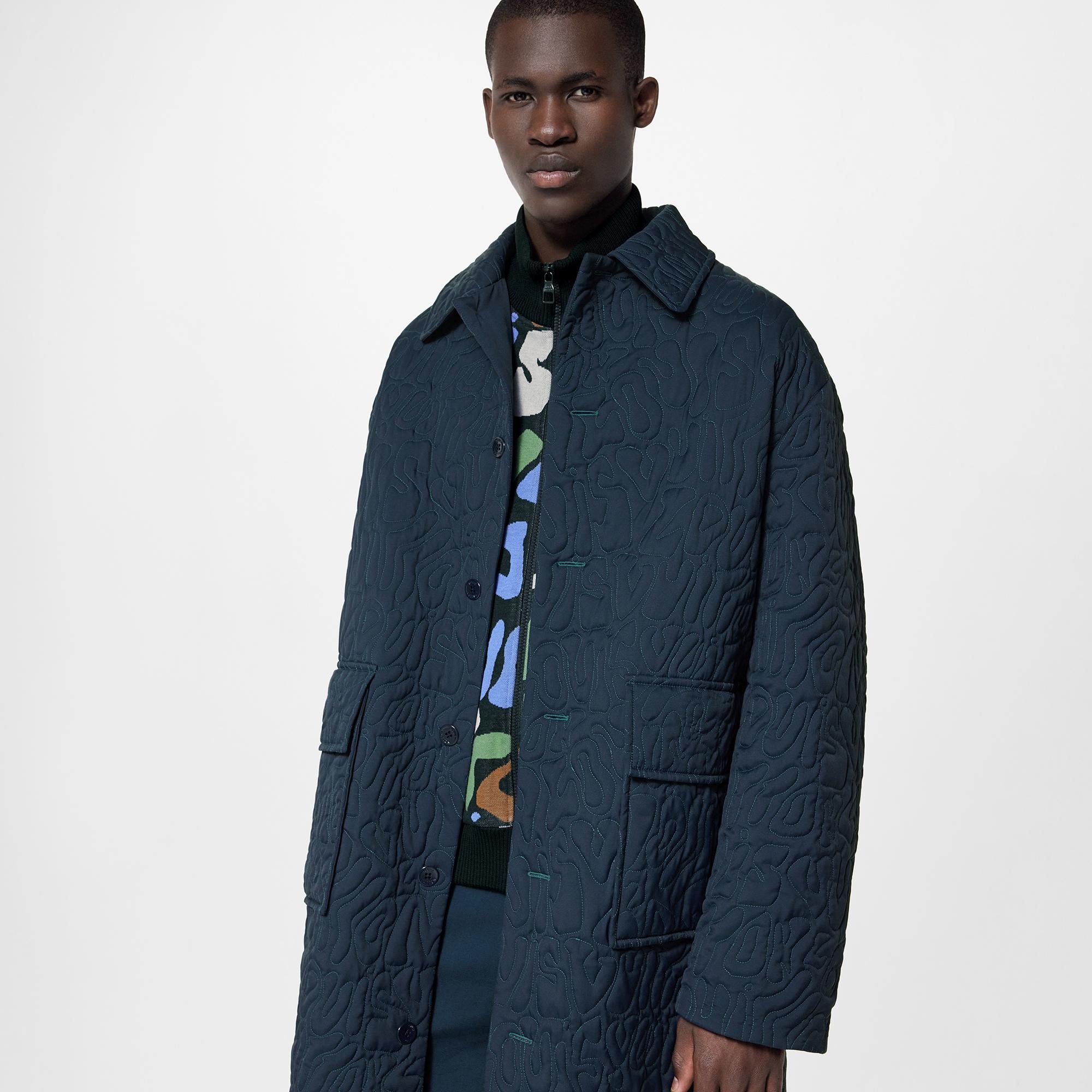 LV Graphic Light Padded Coat - 5