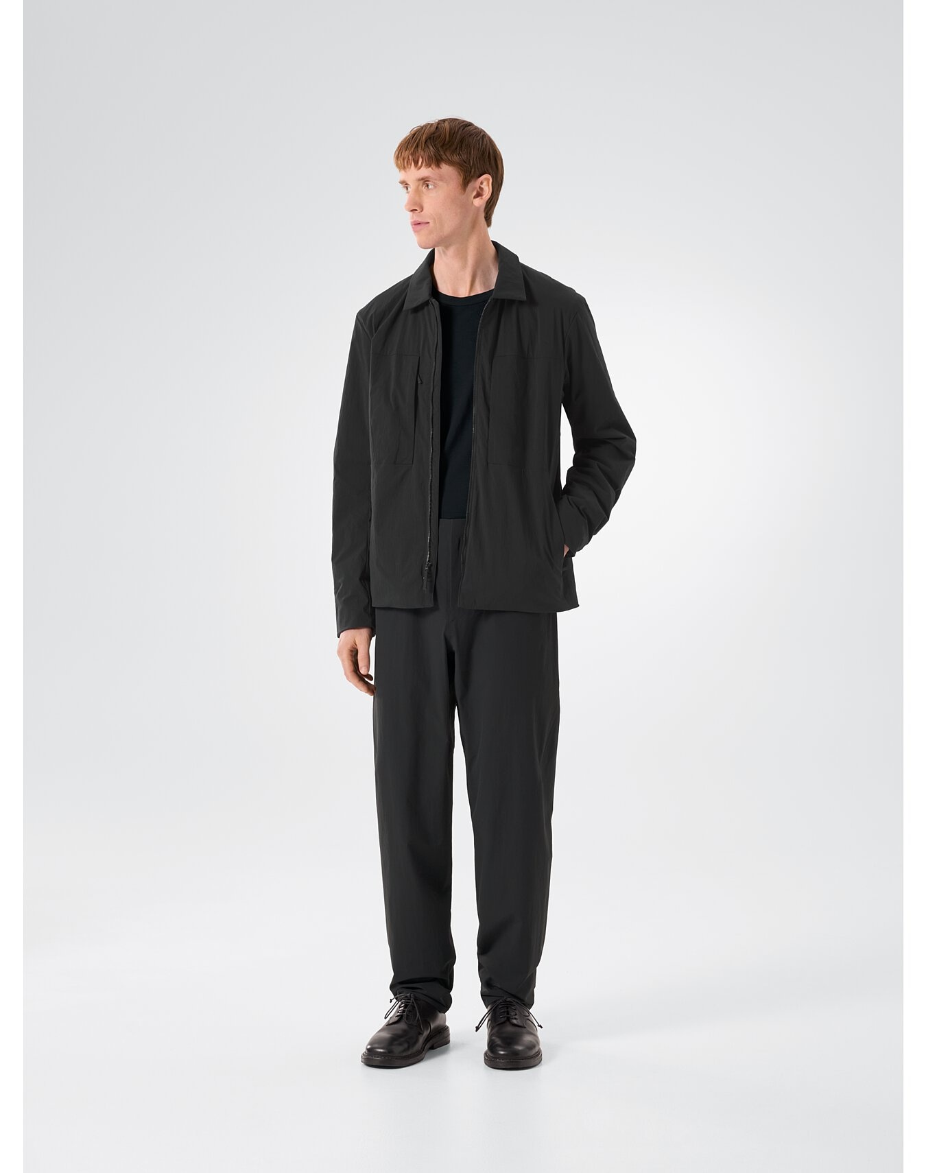 ジャケット・アウター Veilance mionn is overshirt XS black Mionn IS Overshirt – Pauw