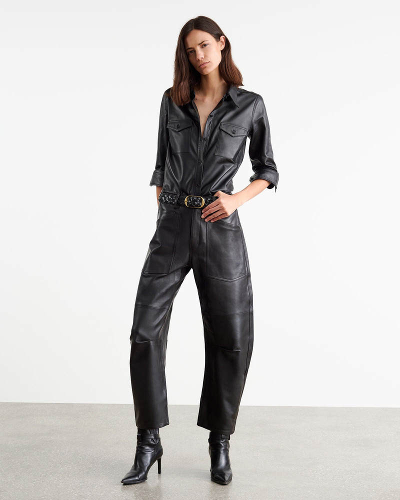 LIMITED EXCLUSIVE | AVA LEATHER SHIRT 5