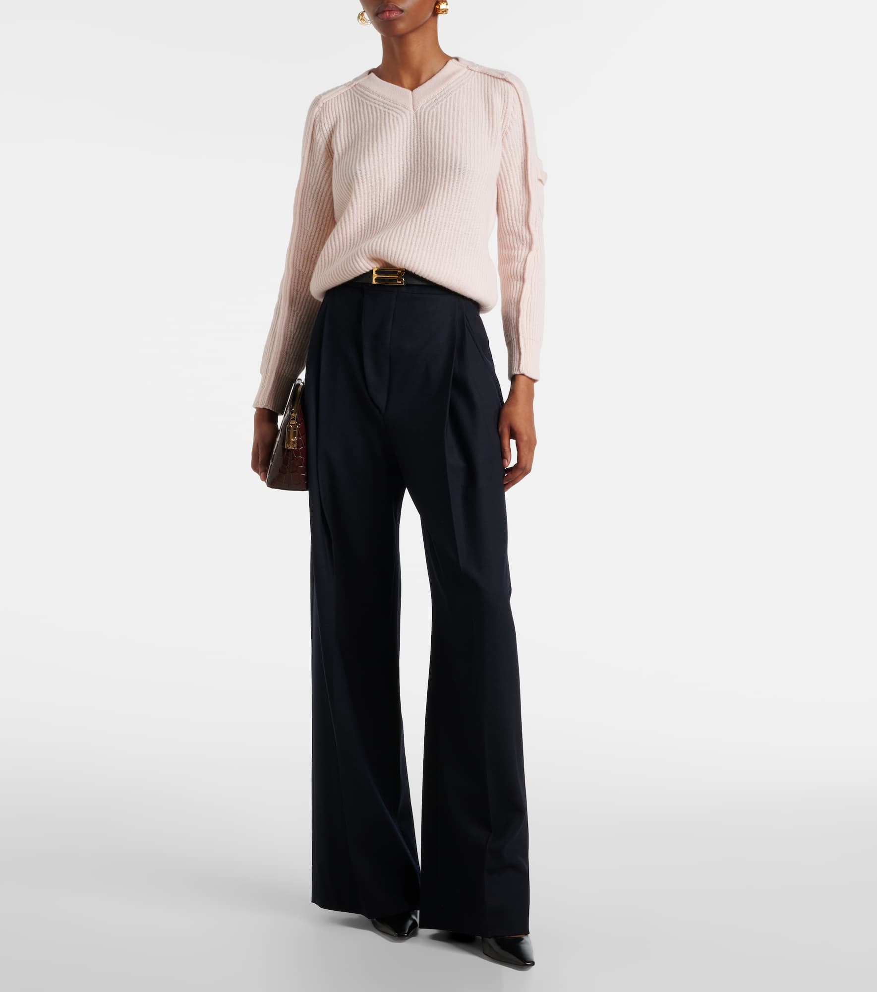 Wool and cashmere sweater - 2