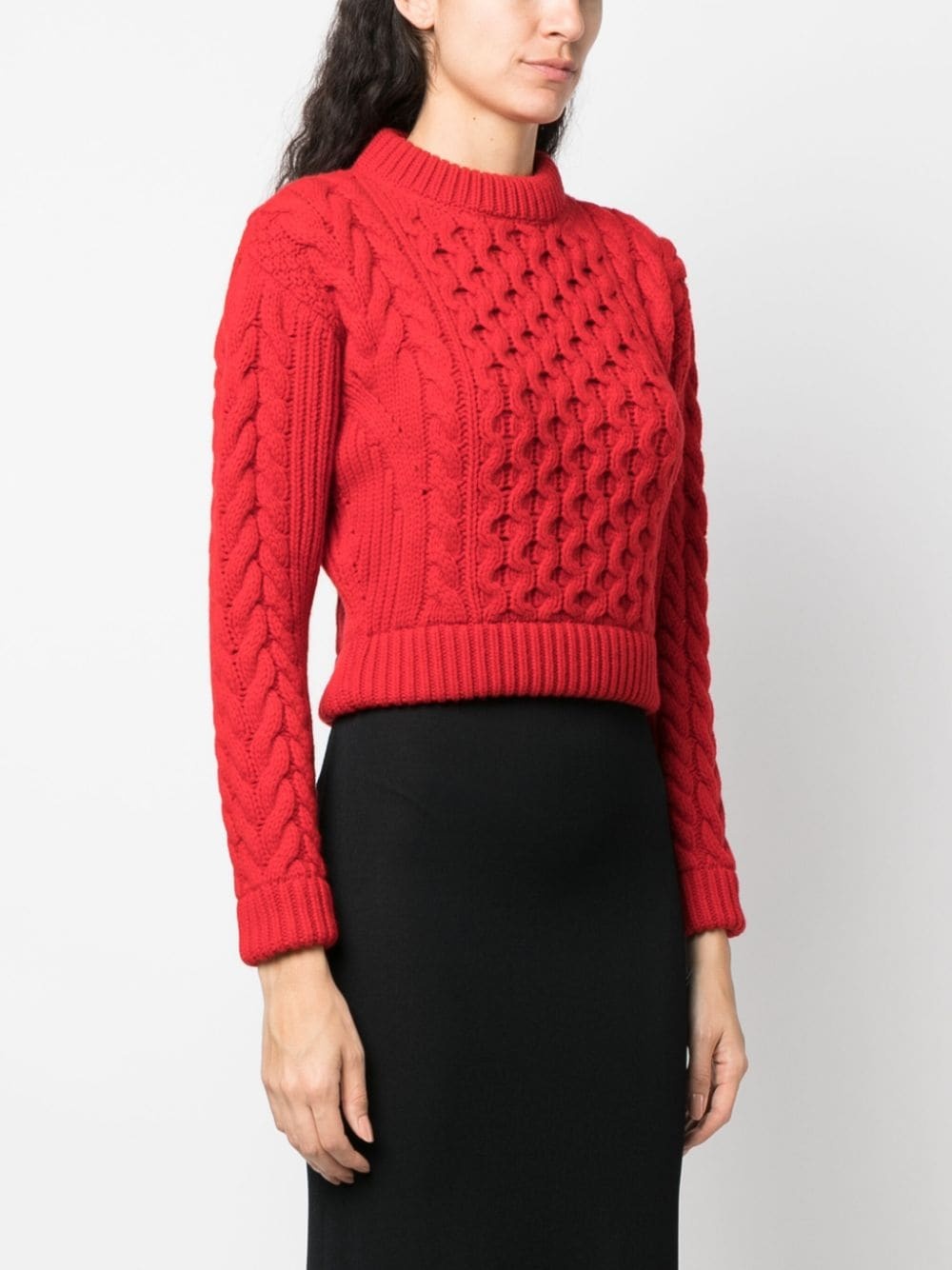 merino wool-blend jumper - 3