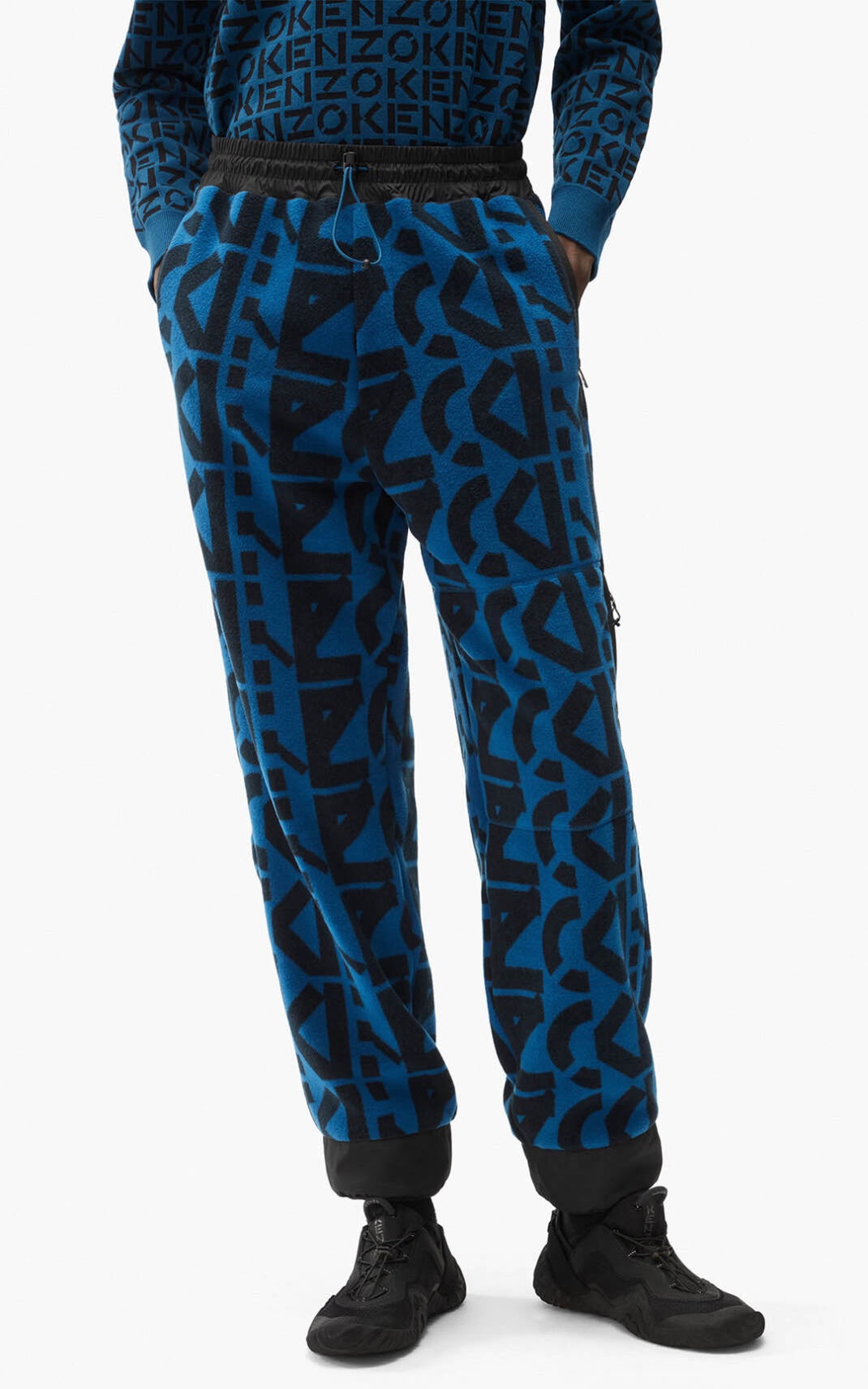 KENZO Sport monogram jogging trousers - 4