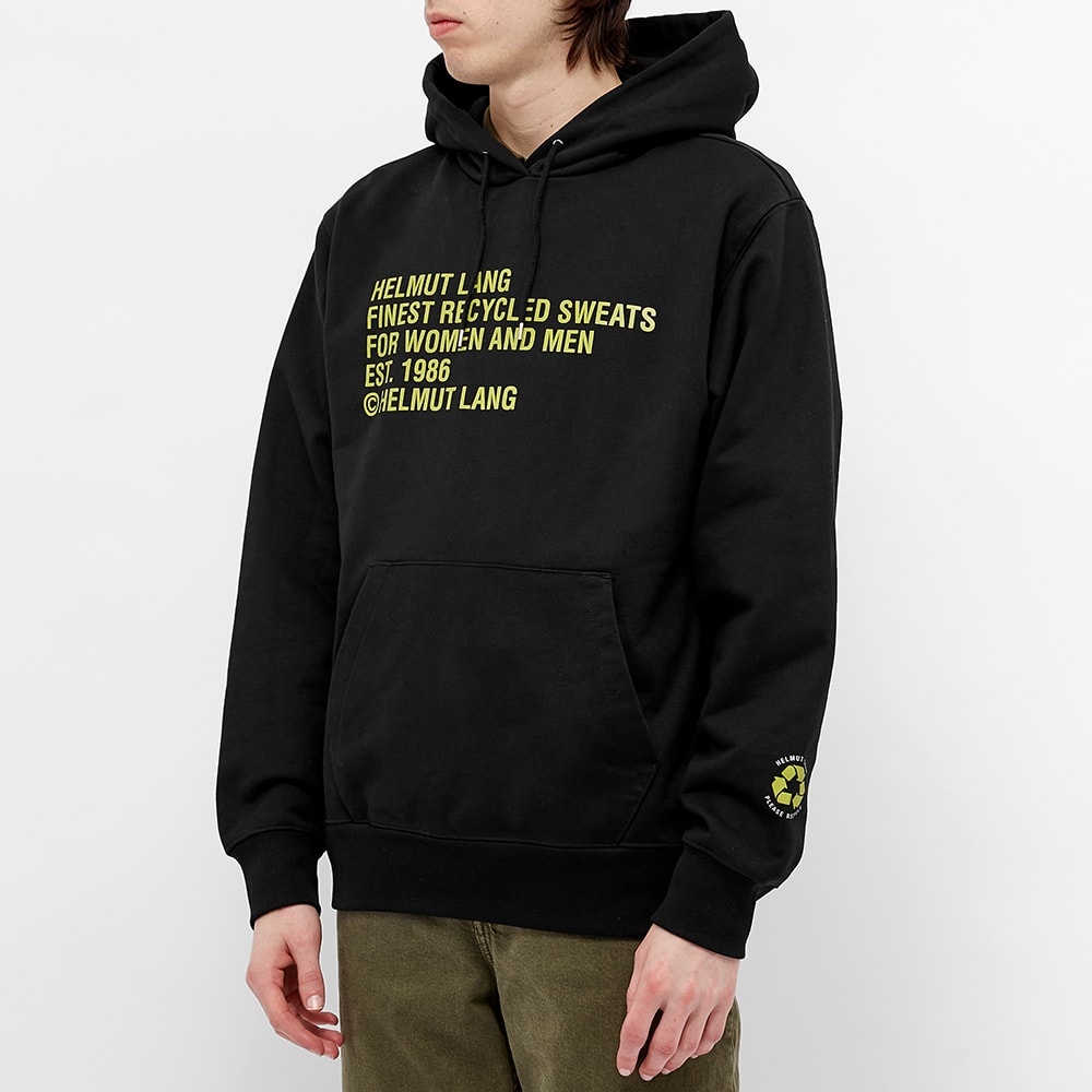 Helmut Lang Recycled Label Popover Hoody - 5