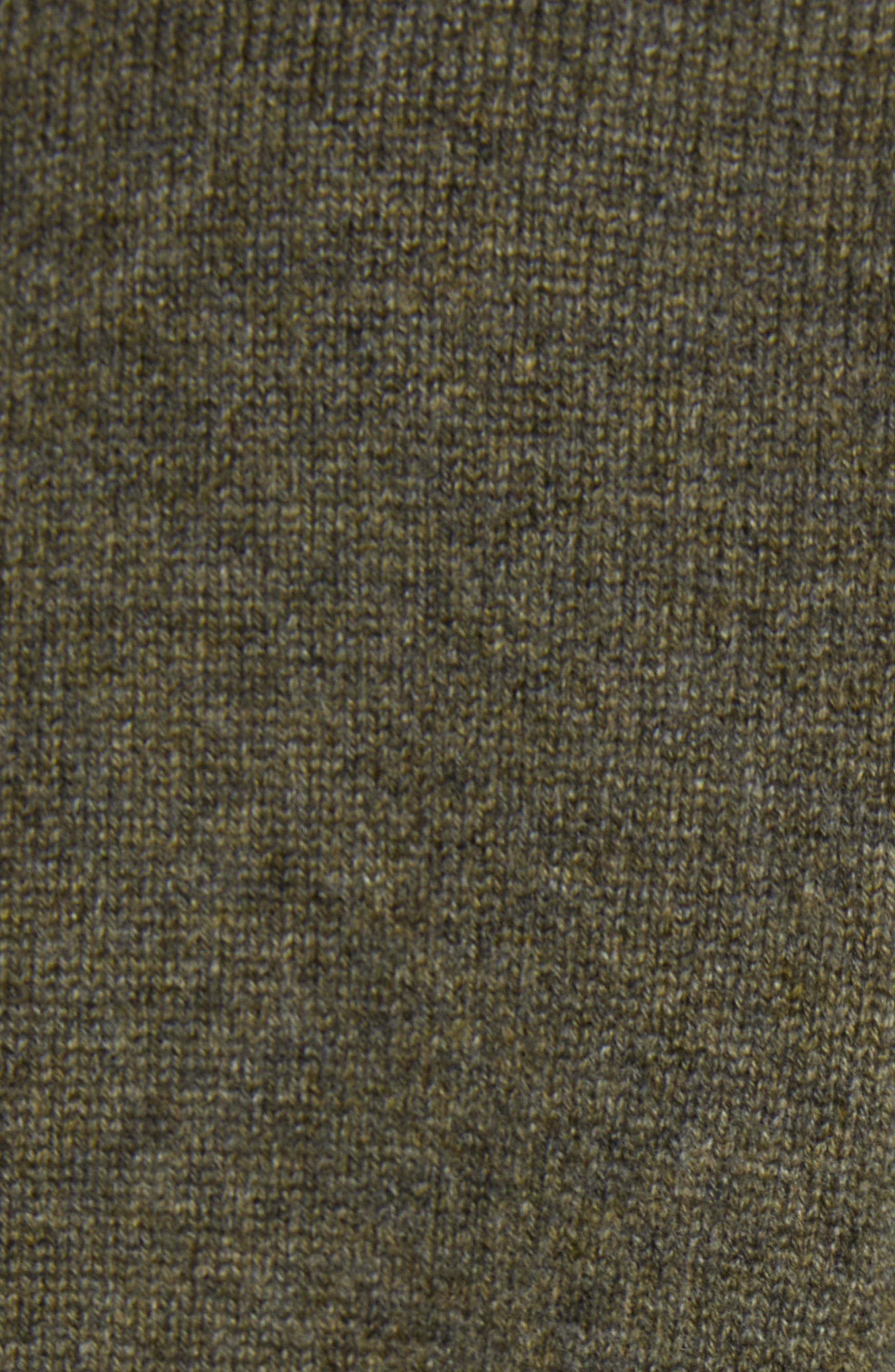 Bottega Veneta Classic Cashmere Blend Sweater with Intrecciato Suede Hearts in 3749 Camo at Nordstro - 6