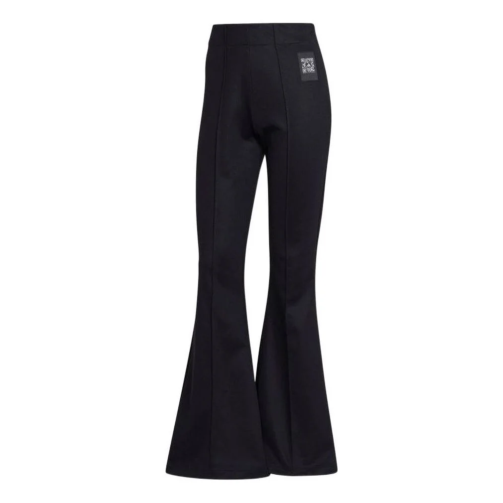 (WMNS) adidas x Karlie Kloss Flared 바지 '블랙' HB1451 - 1