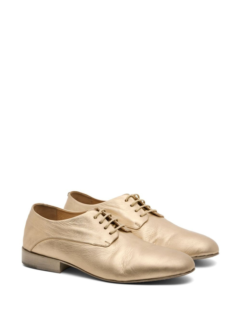 Marsèll laminated-leather Derby shoes outlook