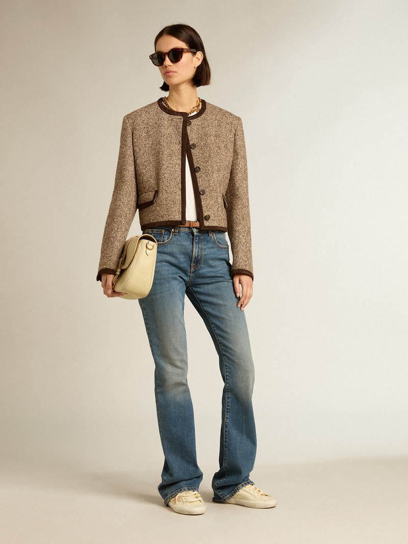 Golden Goose Blue jeans in elasticated fabric outlook