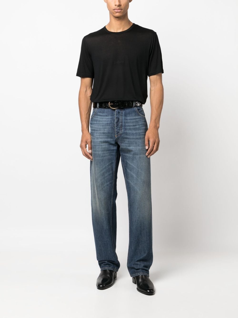 crew-neck short-sleeve T-shirt - 2