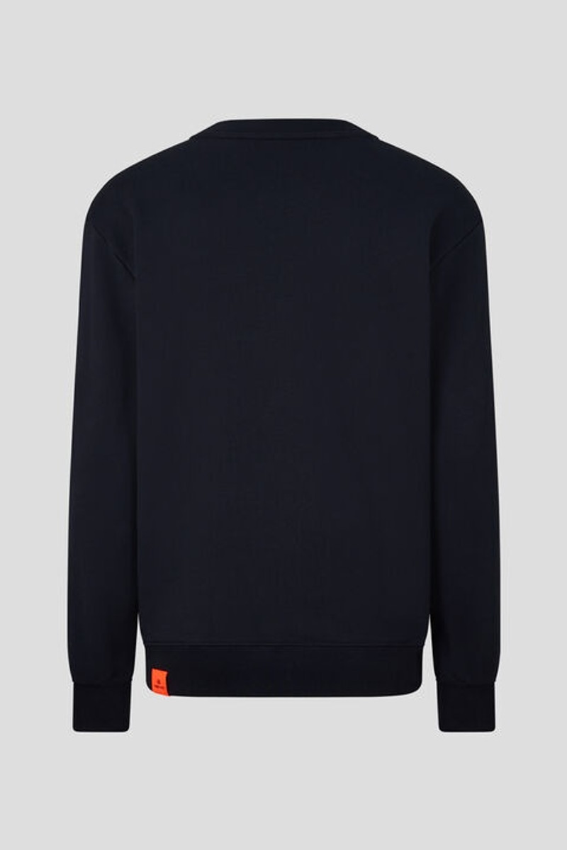 BOGNER Hunt Unisex sweatshirt in Dark blue outlook