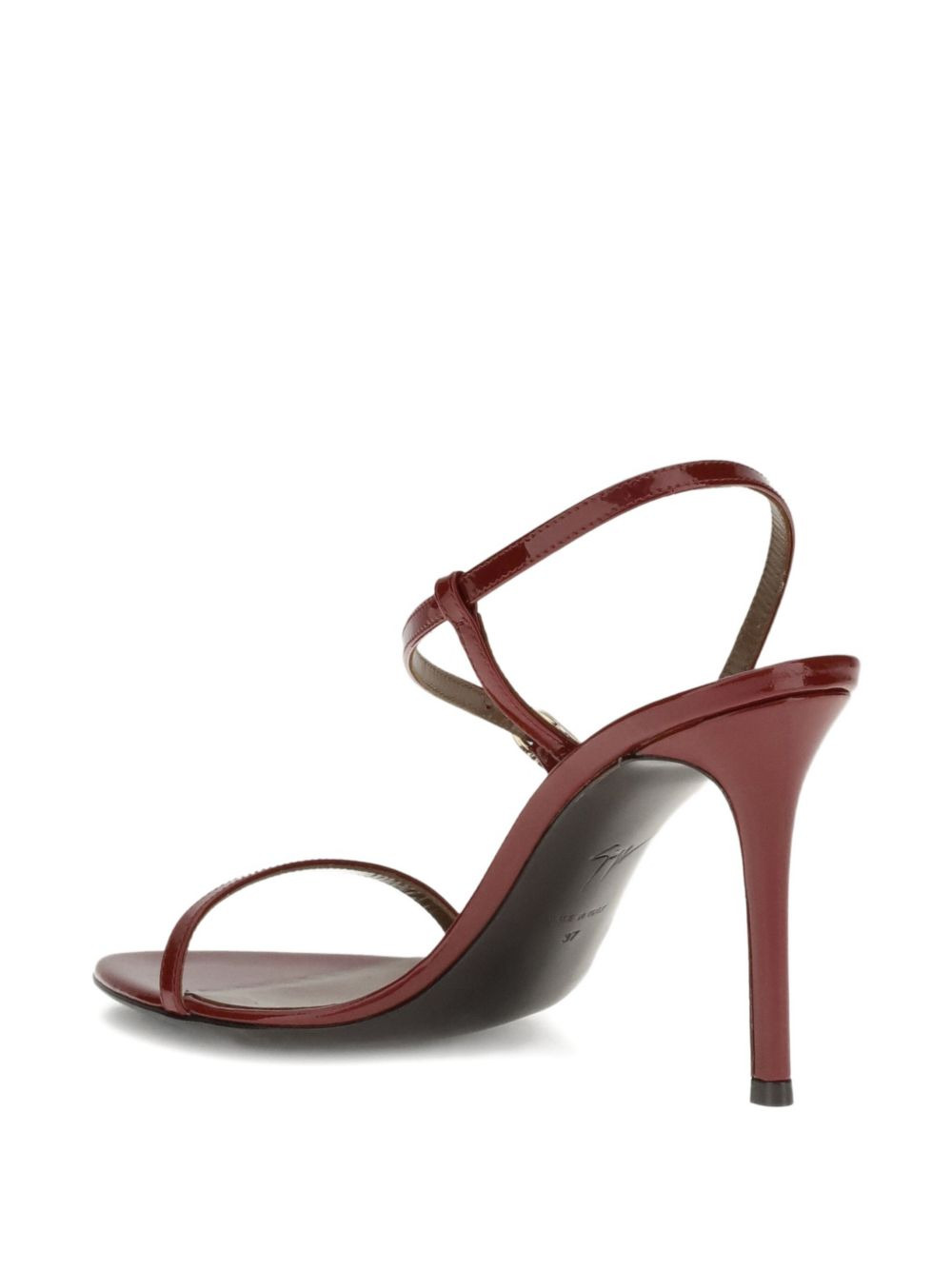 90mm buckle-detail stiletto sandals - 4