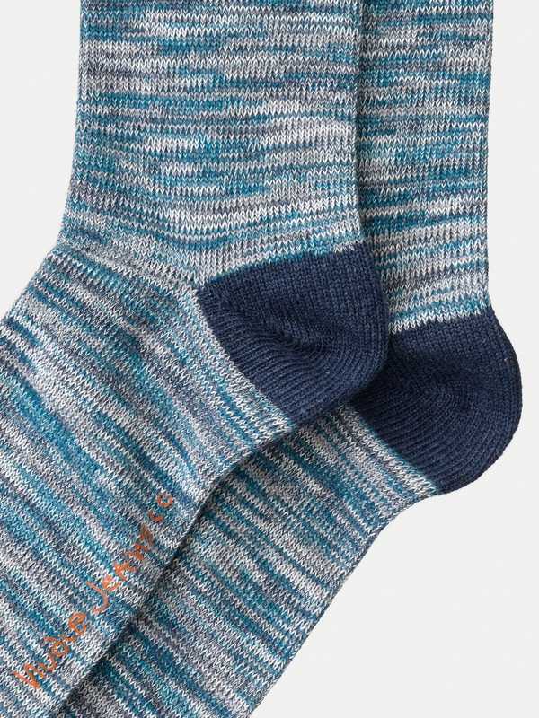 Rasmusson Multi Yarn Socks Blue - 3