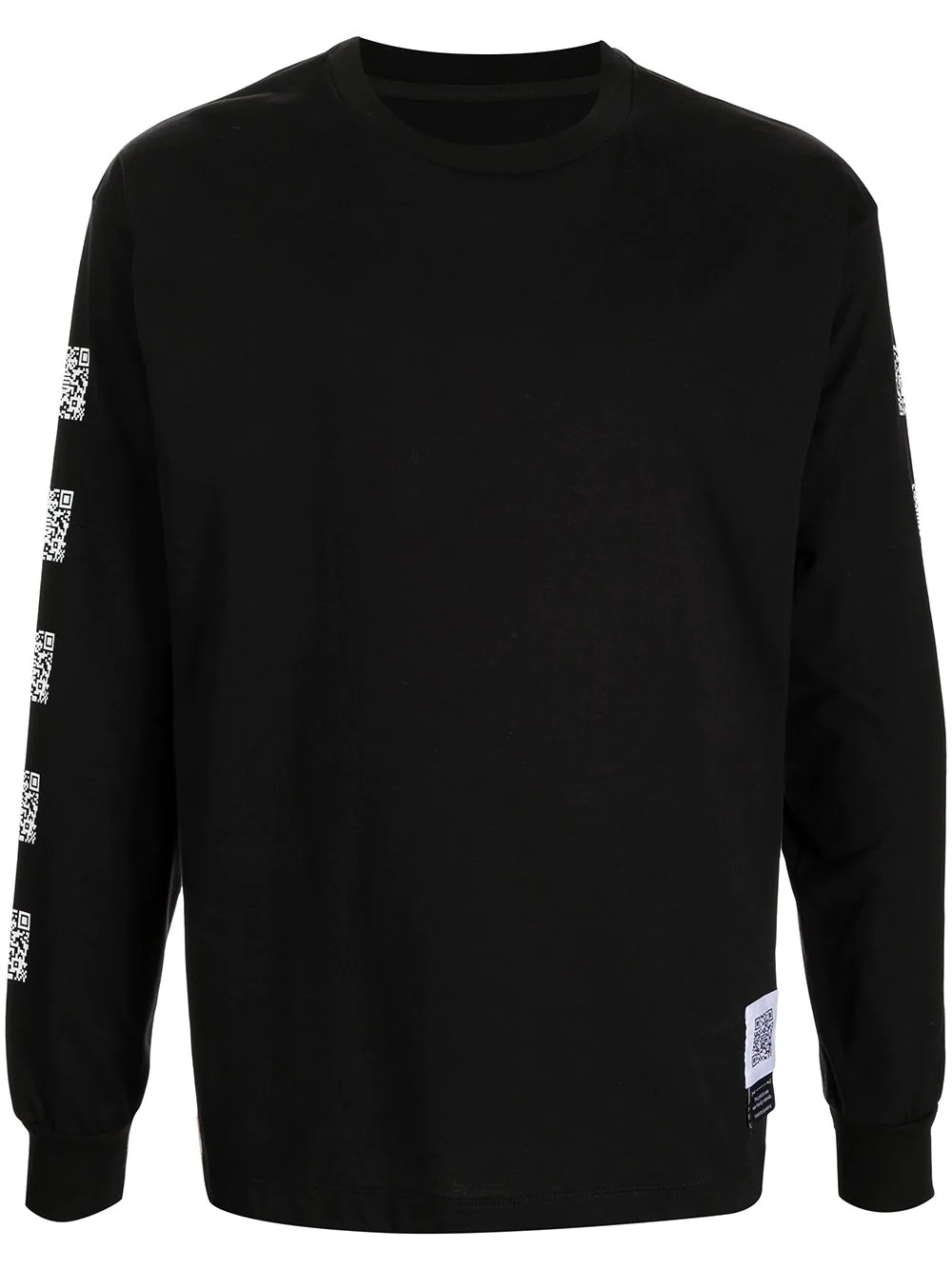 logo-patches long-sleeve T-shirt - 1