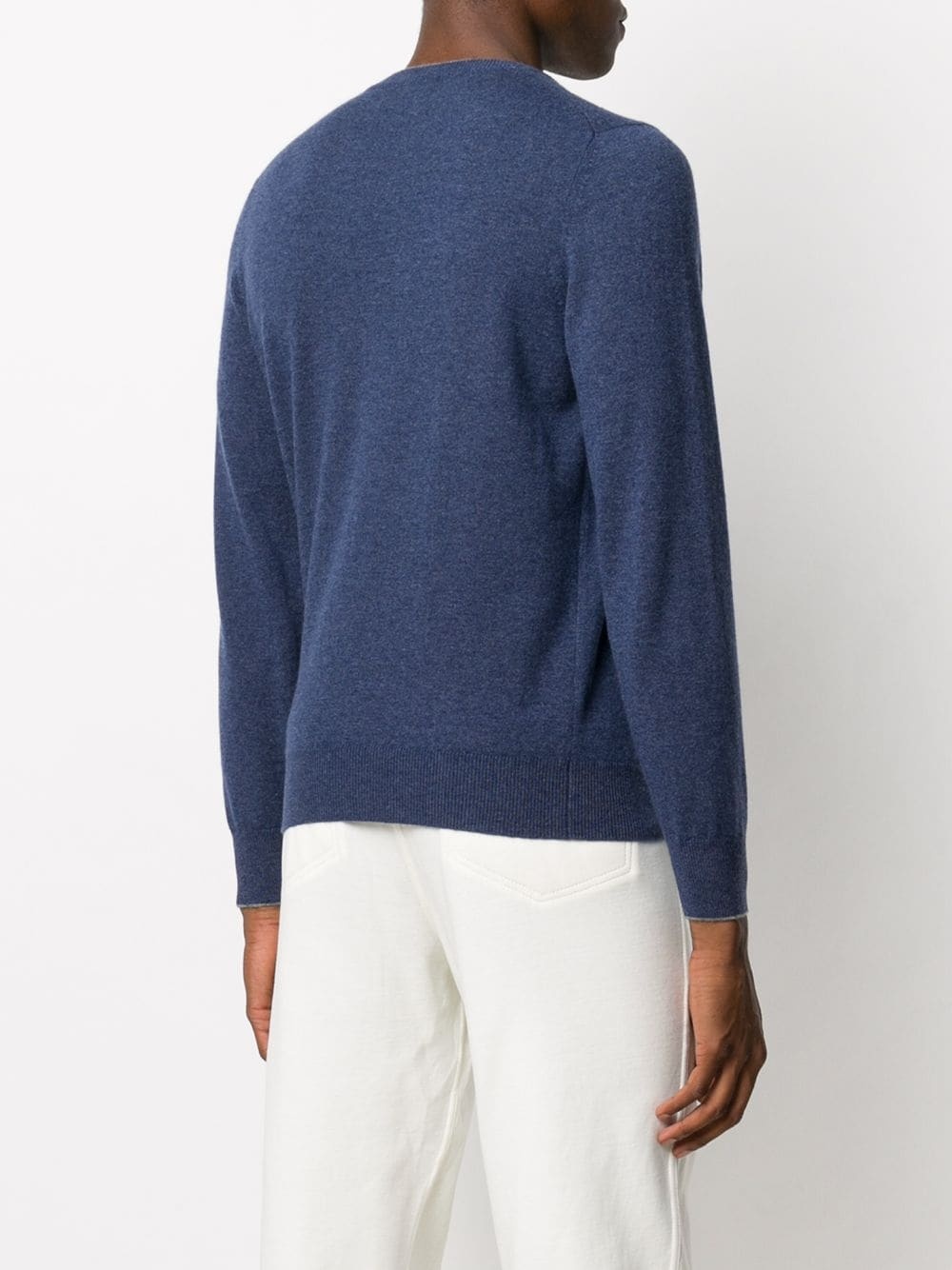 crew neck cashmere jumper - 4