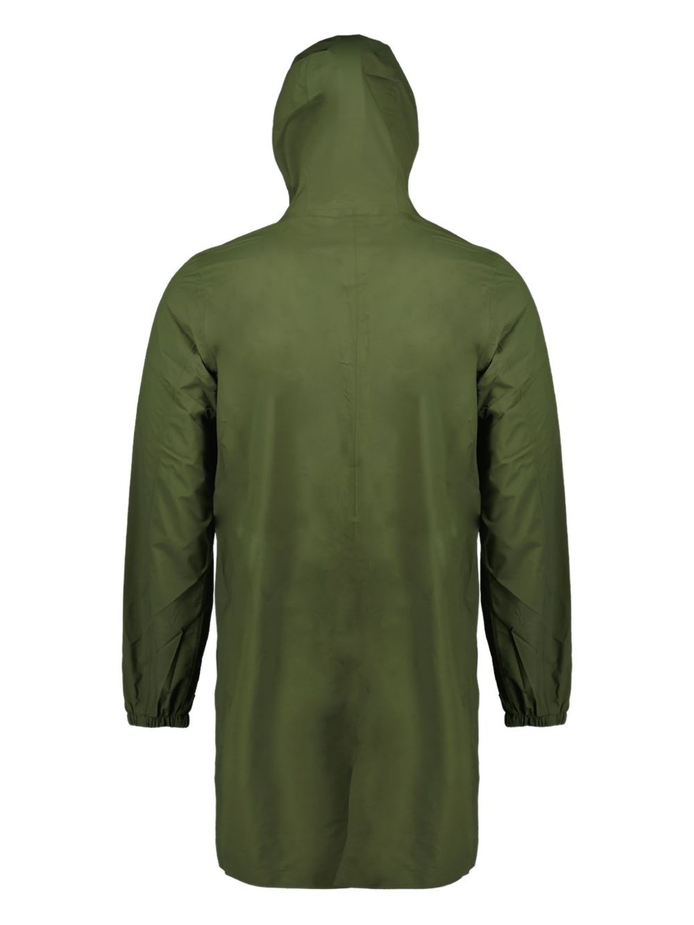 zip-fastening hooded coat - 2