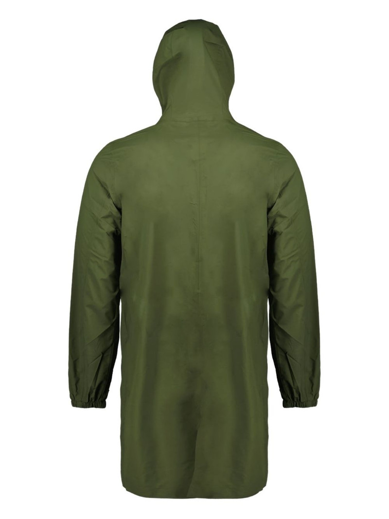 K-WAY zip-fastening hooded coat outlook