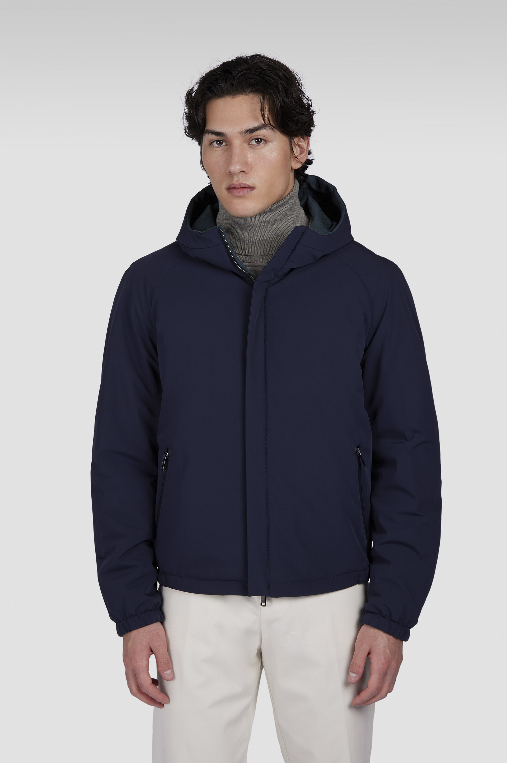 REVERSIBLE JACKET IN CASHMERE AND TYPHOON® - 7
