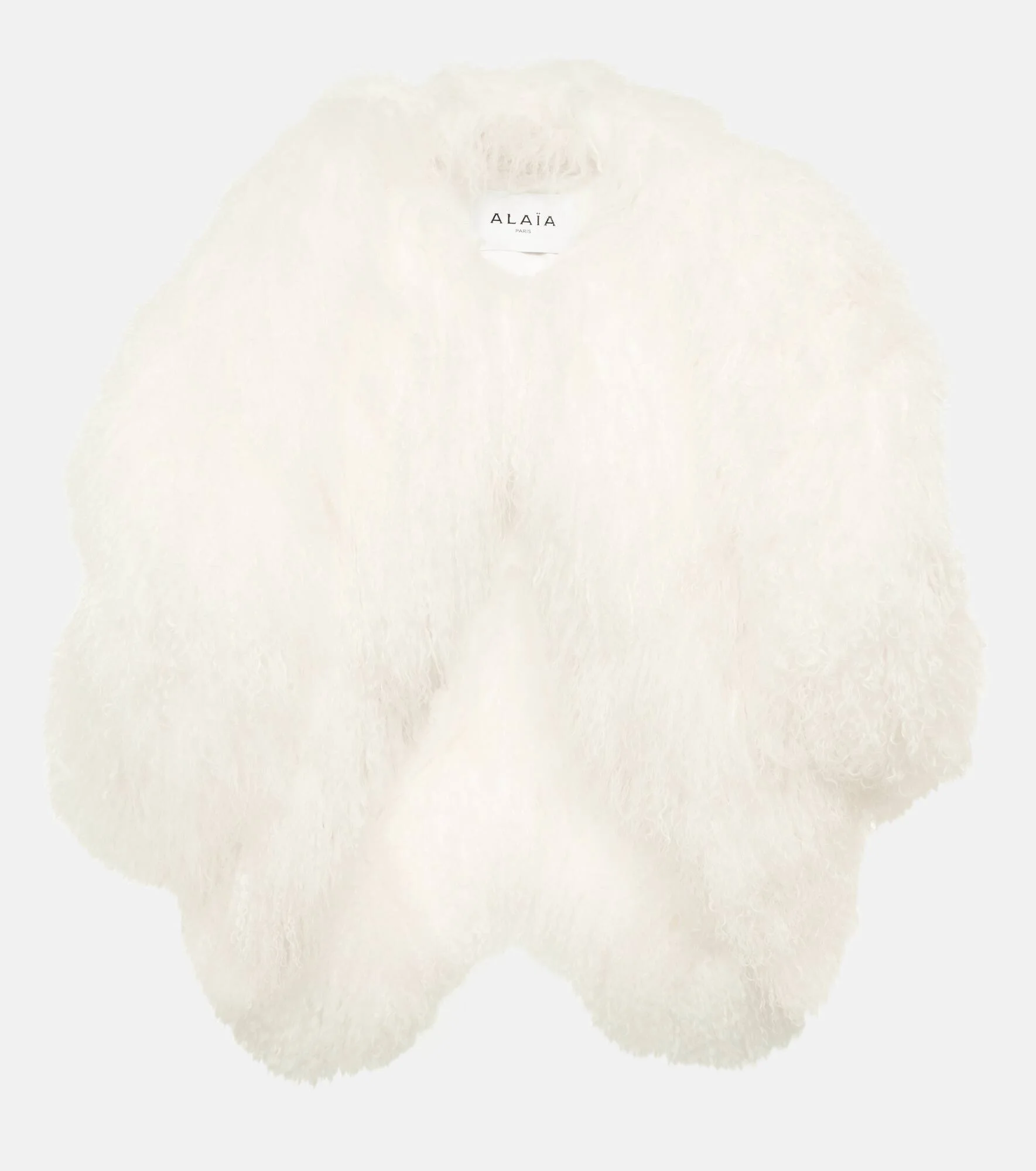 Shearling bolero jacket - 1