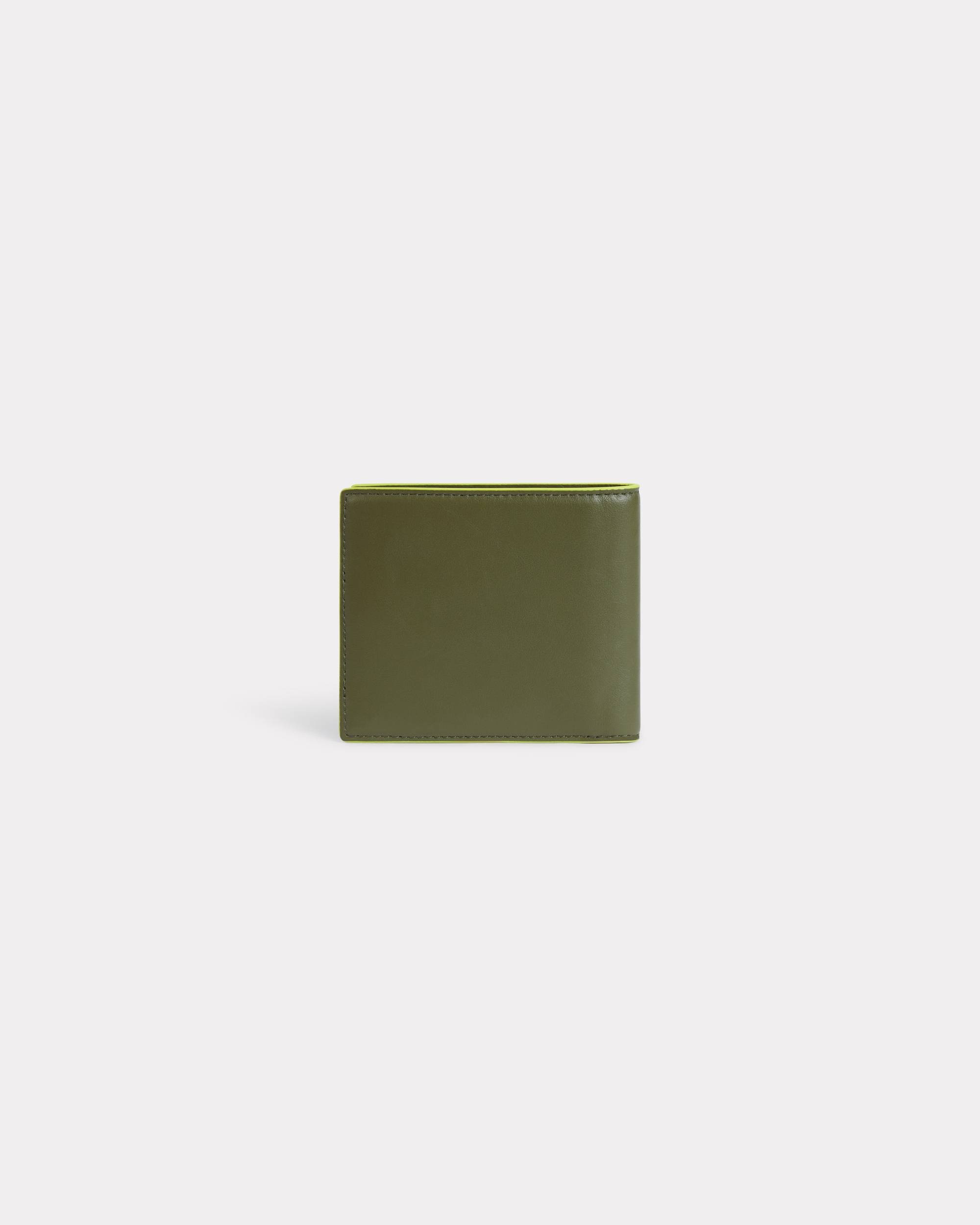 'KENZO Emboss' fold wallter in leather - 2