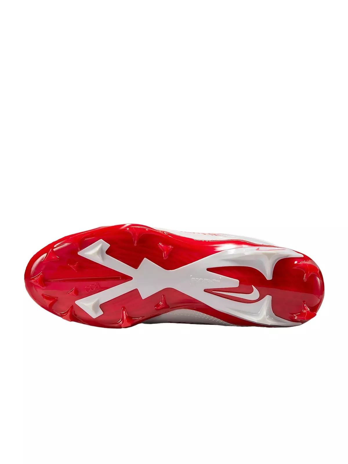 Alpha Menace 4 Elite "White/University Red/Photon Dust/University Red" Men's Football Cleat - 6