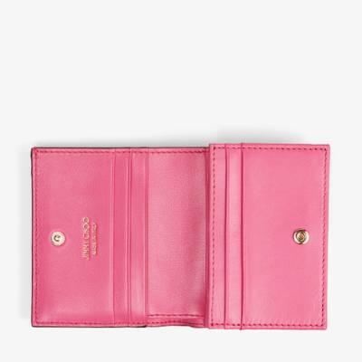 JIMMY CHOO Hanne
Candy Pink Avenue Nappa Leather Wallet with Light Gold JC Emblem outlook