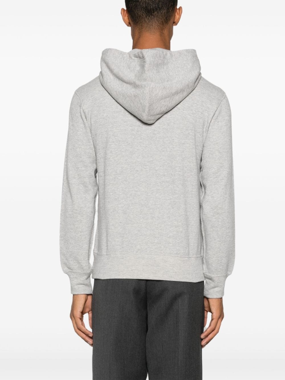 heart-patch hoodie - 5