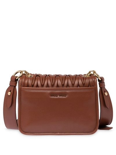 Miu Miu nappa leather shoulder bag outlook