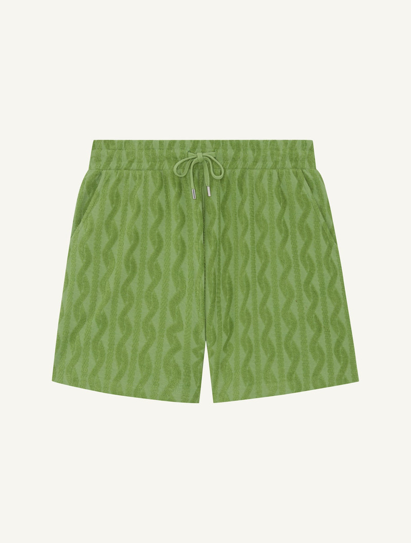 AUGUSTO TERRY COTTON SHORTS 1