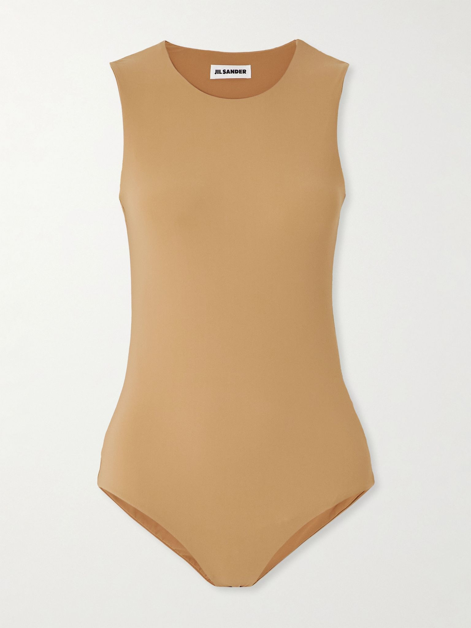 Stretch-jersey bodysuit Beige - 1