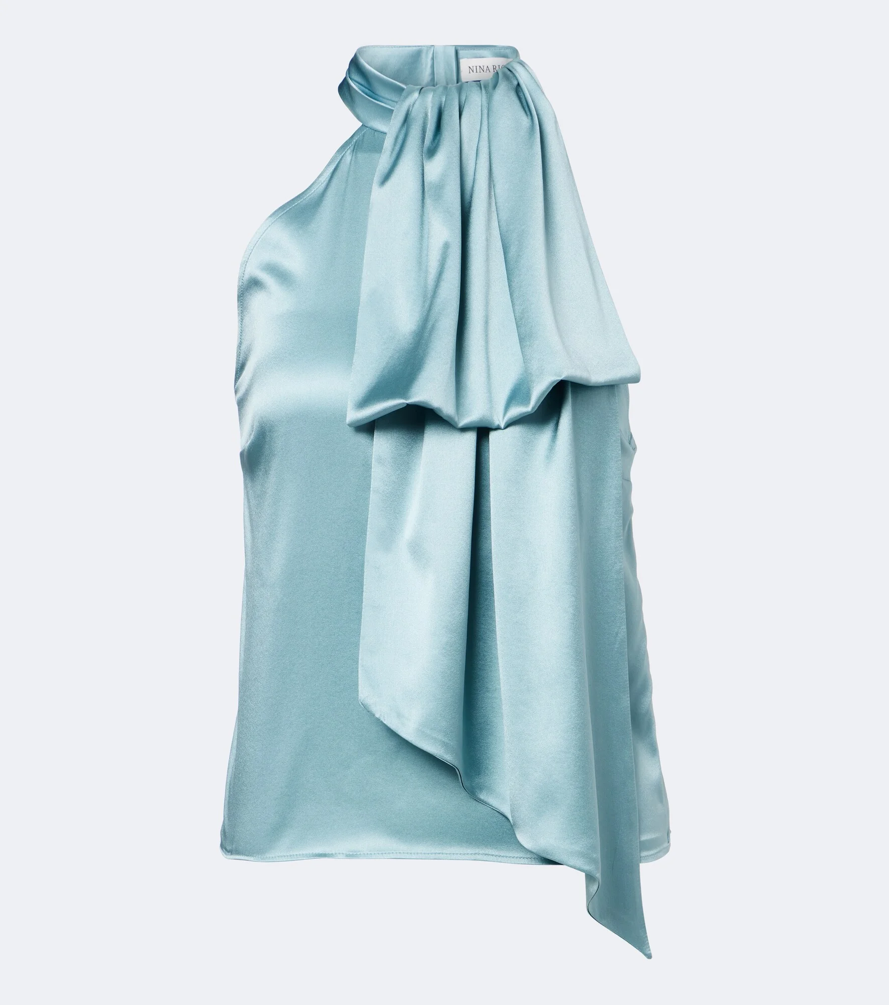 Silk-blend satin top - 1