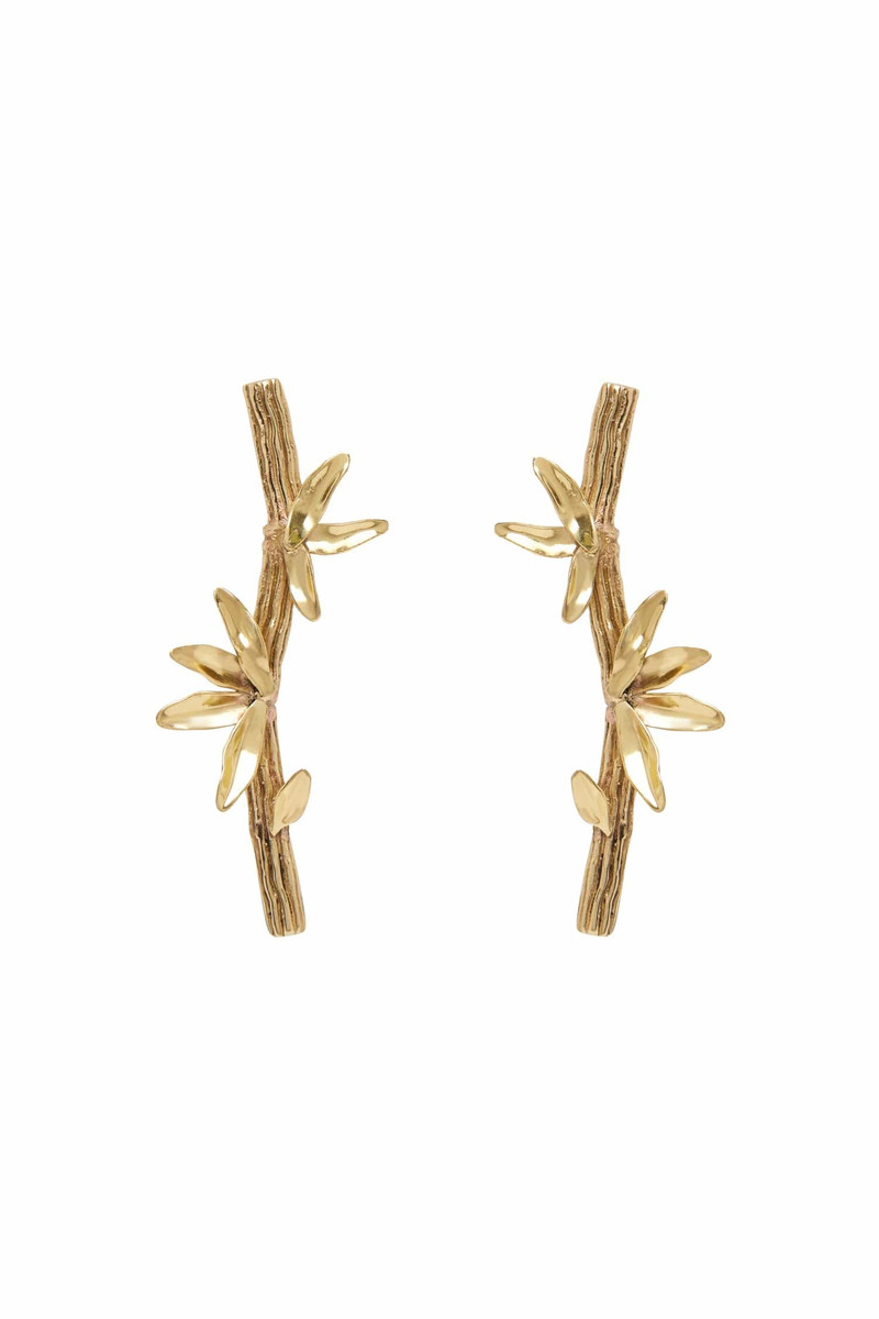 Team Spirit Bamboo Earrings 1