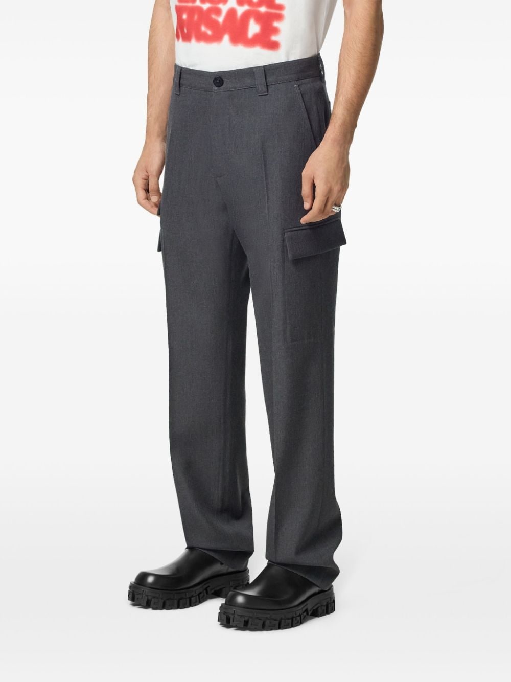 Versace Milano cargo trousers - 3