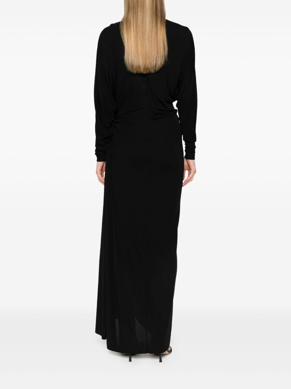 Helix side-slit maxi dress - 4