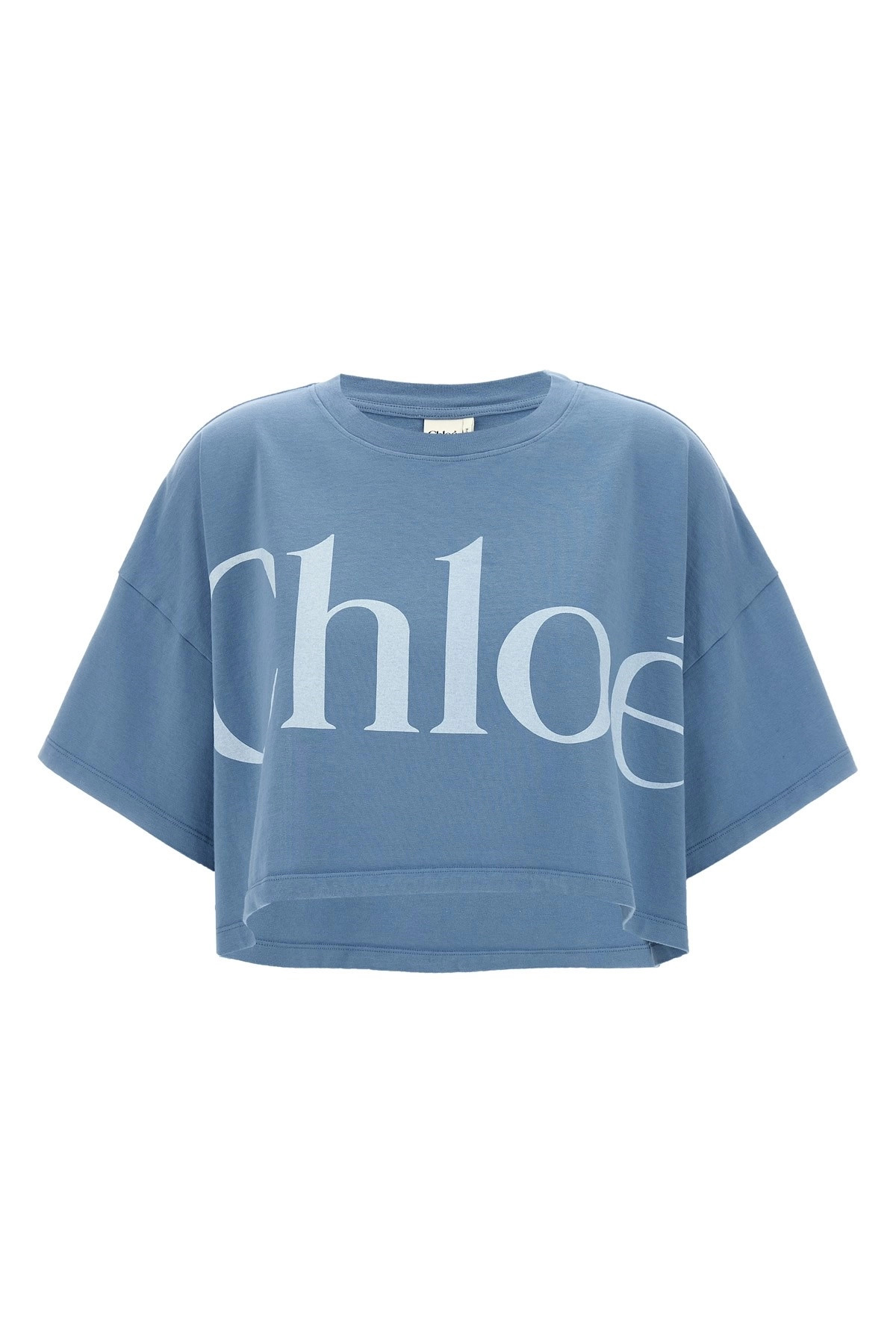 Logo crop T-shirt - 1