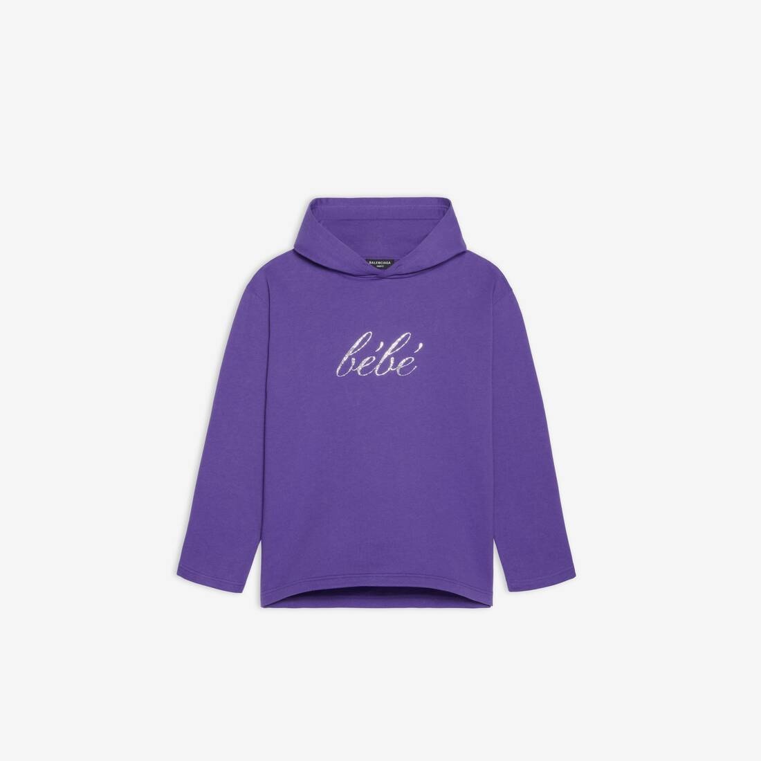 Women's Bébé Cropped Hoodie in White - 4