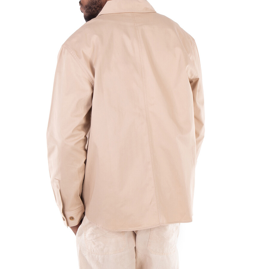 Maison Kitsune Long-Sleeve Cotton Gabardine Overshirt - 5