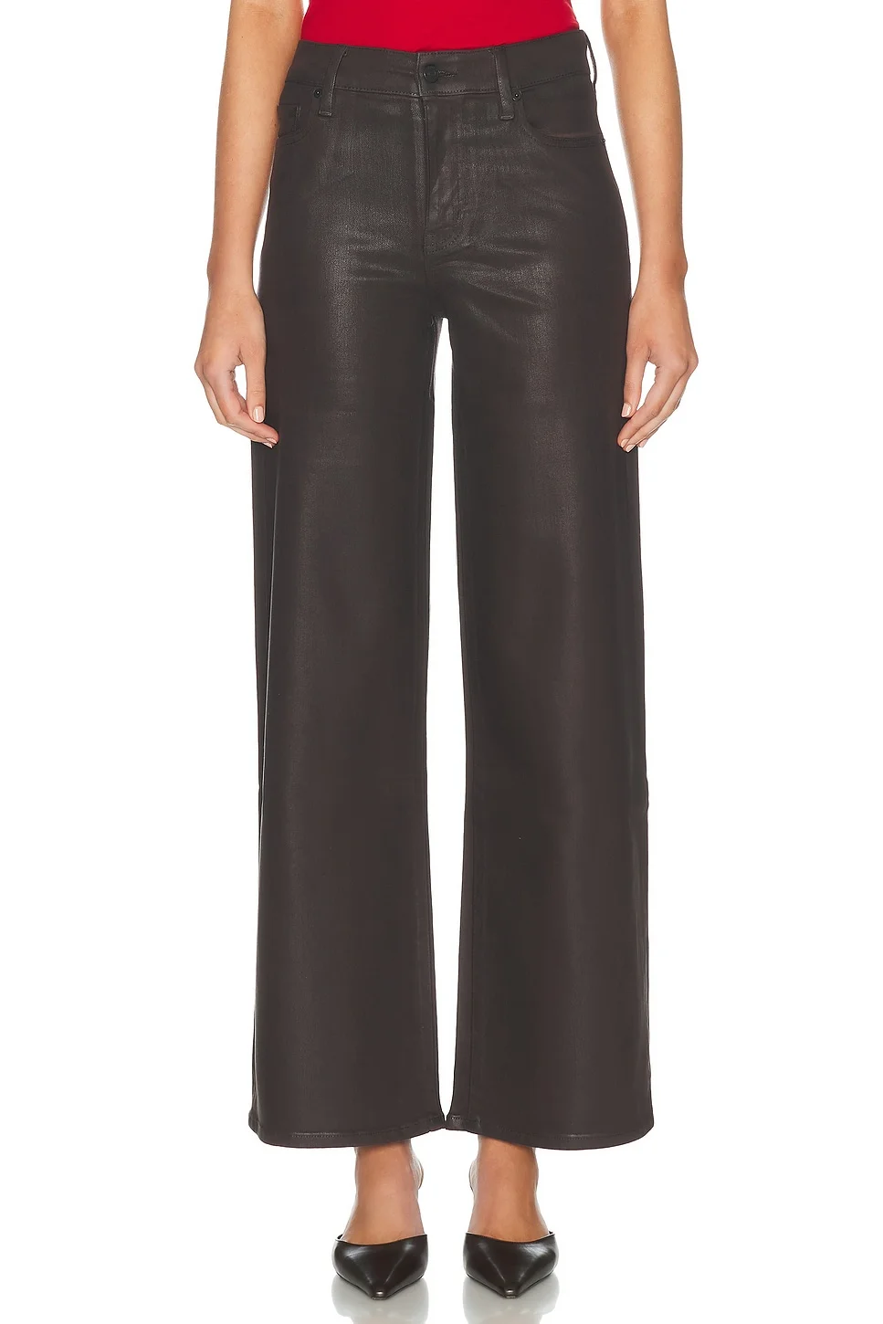 Le Slim Palazzo Jeans - 1