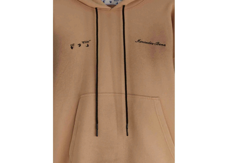Off-White OFF-WHITE C/O Project Maybach Hoodie Beige outlook