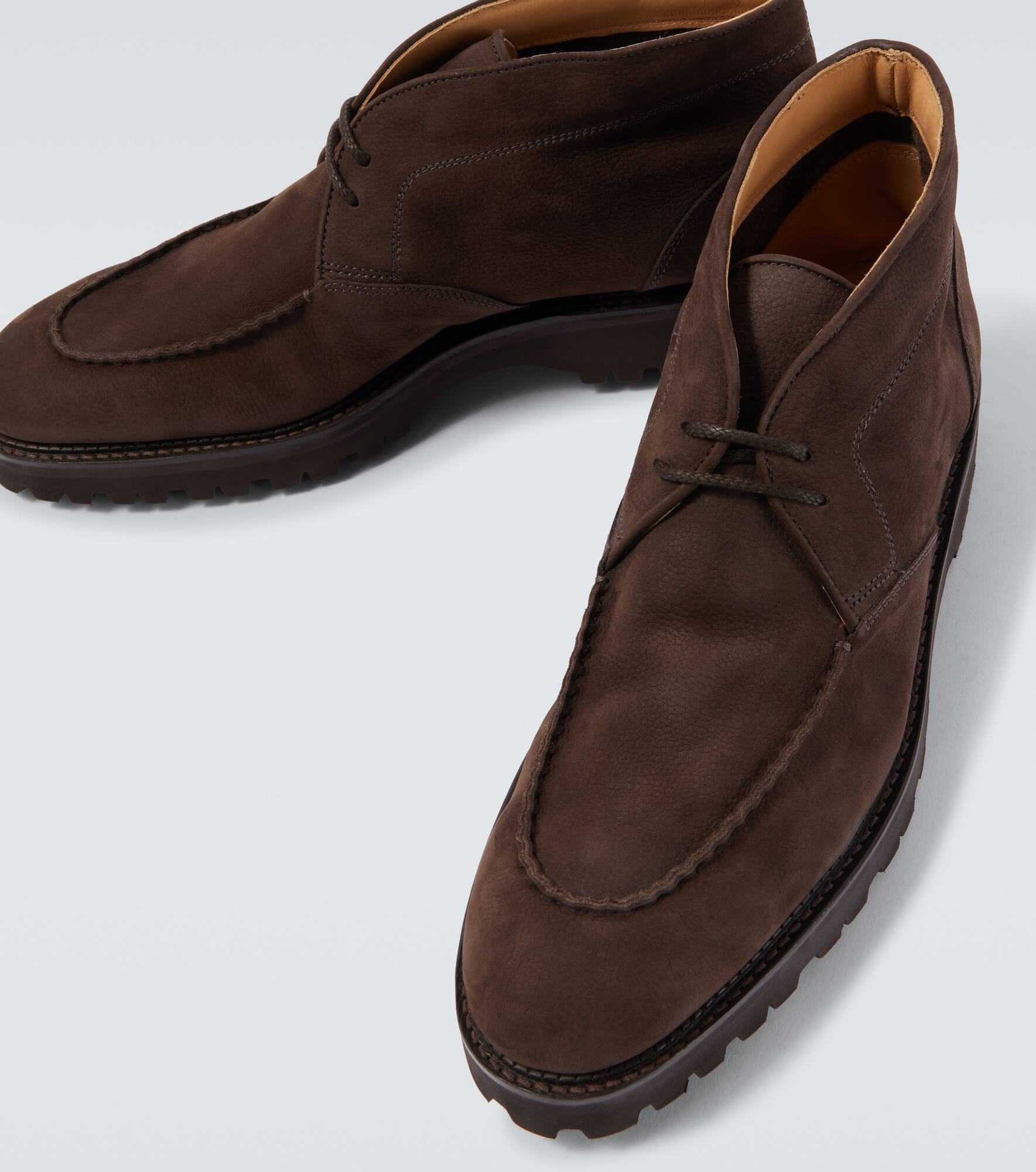 Suede desert boots - 3