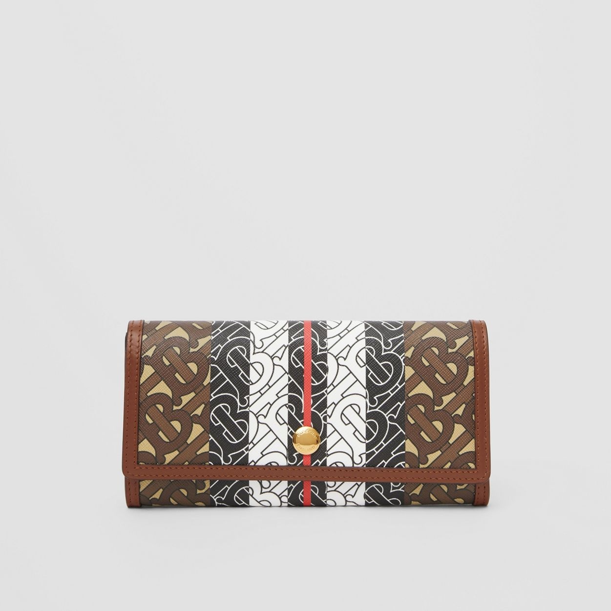 Monogram Stripe Continental Wallet - 1