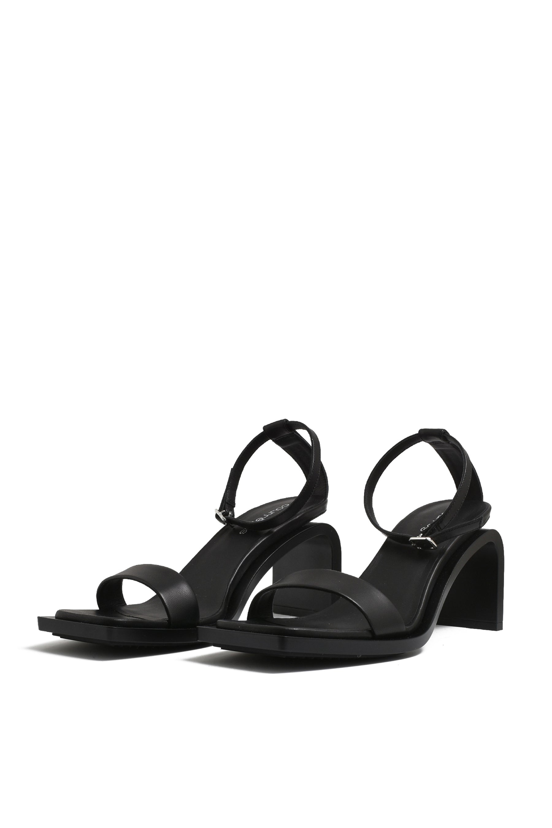 STREAM LEATHER SANDALS / BLK - 6