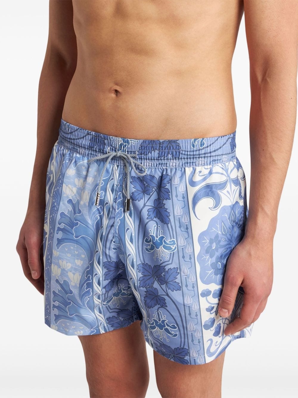 graphic-print swim shorts - 5