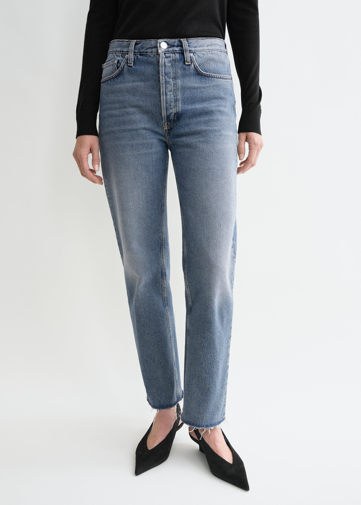 Classic cut denim vintage wash - 5